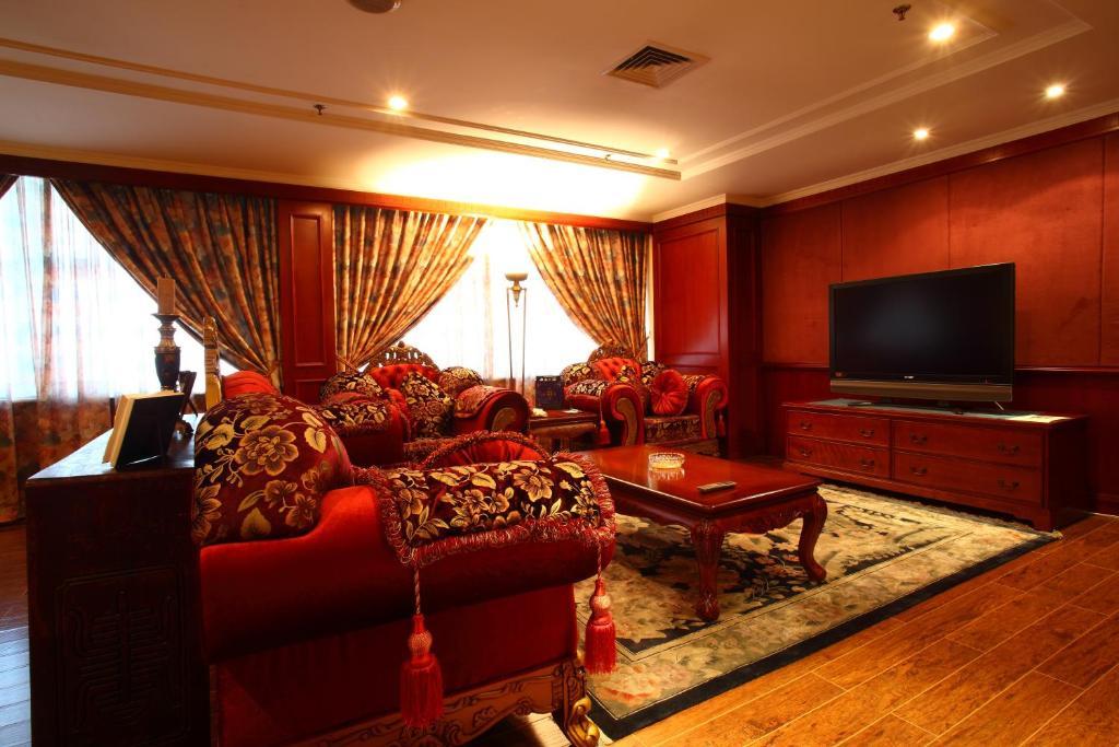 Beijing King Wing Hot Spring Hotel Habitación foto